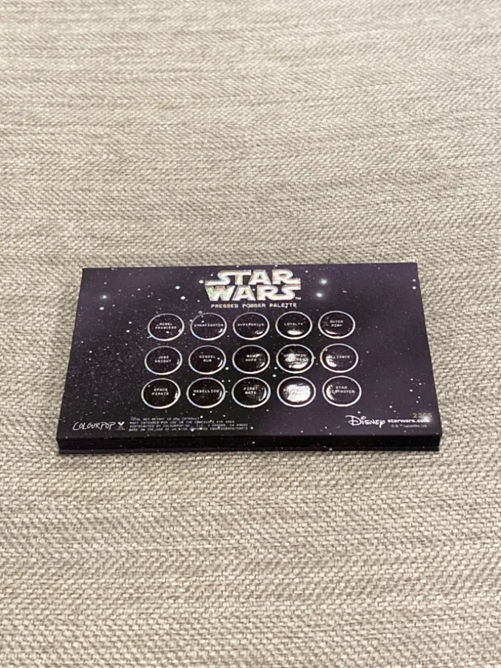 Star Wars Colourpop Eyeshadow Palette